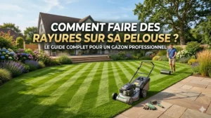 Faire des Rayures sur sa Pelouse