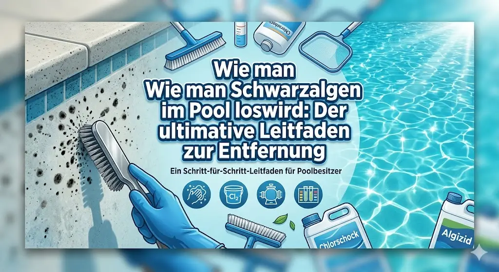 Schwarzalgen im Pool