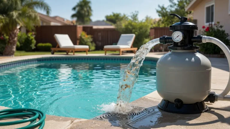 Poolfilter rückspülen: Sandfilter, DE-Filter und Kartuschenfilter richtig pflegen