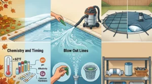 Winterize a pool