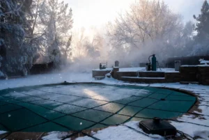 Winterize a pool