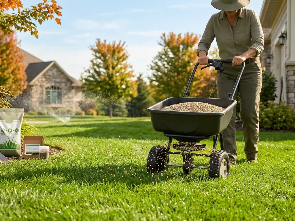 Fertilize a Lawn