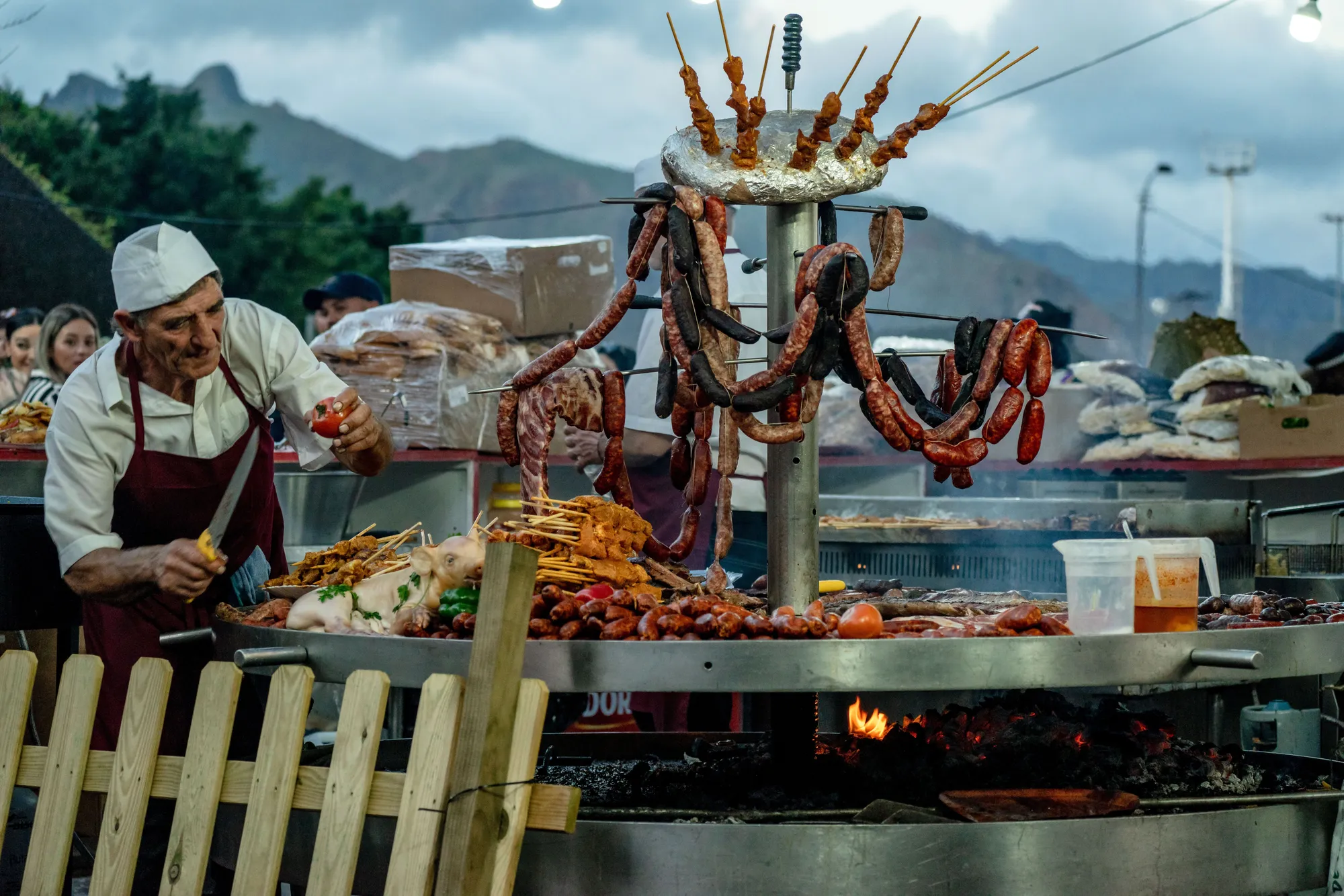 Îlot de Grill à Gaz Encastré