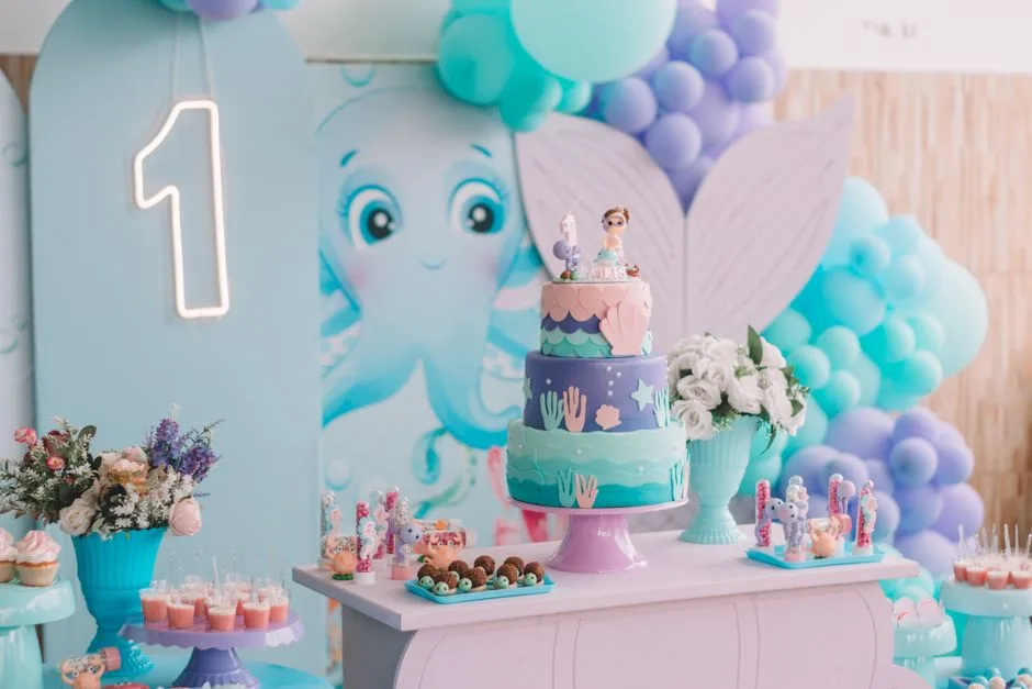 Fête de Piscine Sirène / Sous l’Océan