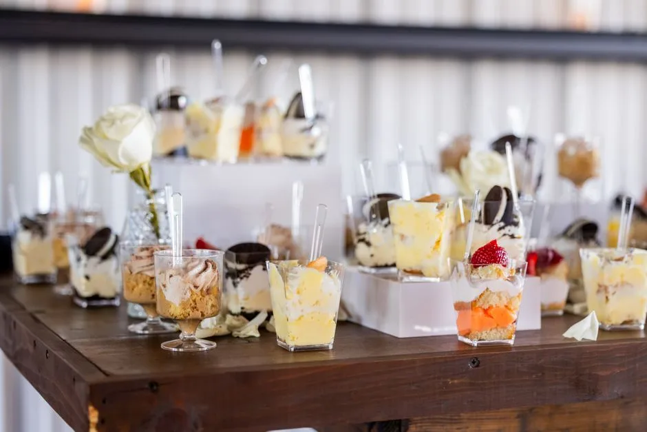 Mini Verrines à Desserts & Coupes Parfait
