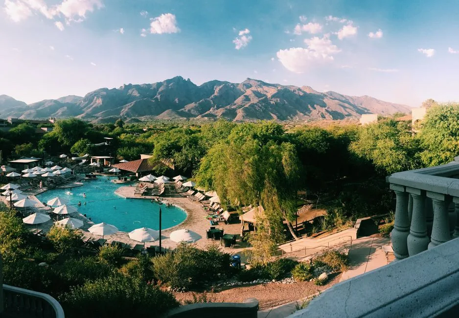 Piscine de montagne / alpine
