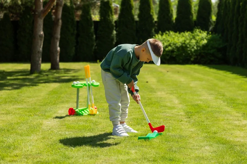 Pool Deck Bowling & Mini Golf Putting Green