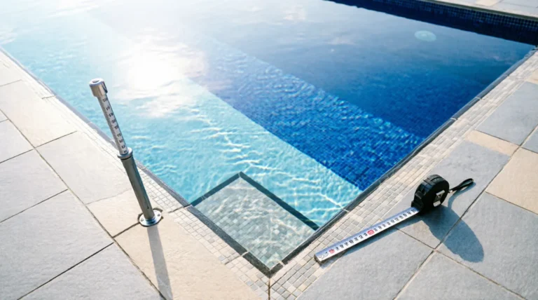 Poolwassertiefe messen: So geht es richtig