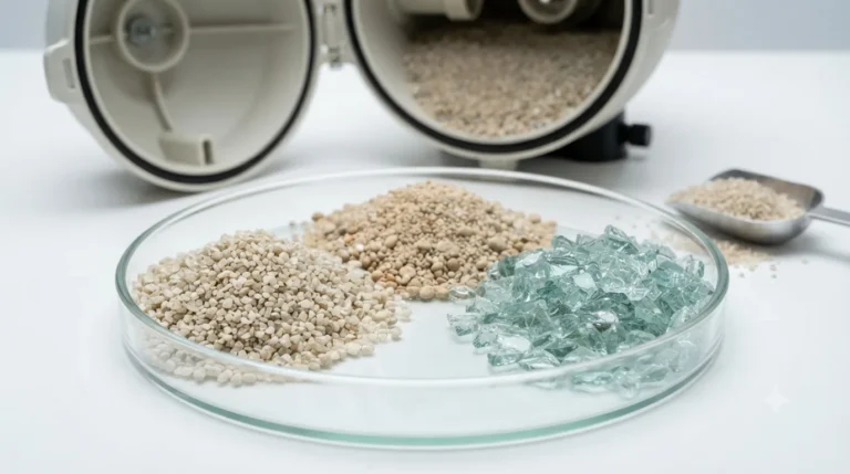 Der beste Sand für einen Poolfilter
