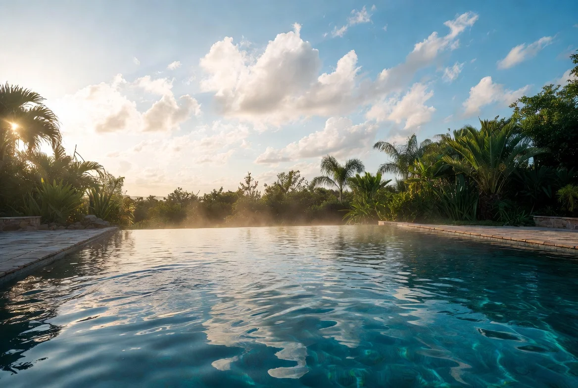 Why swimming pool water temperature and surrounding air temperature drift apart explained in a guide