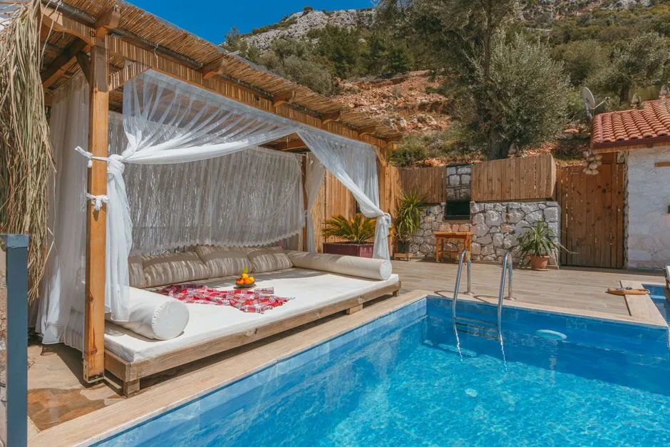 Cabana au Bord de la Piscine