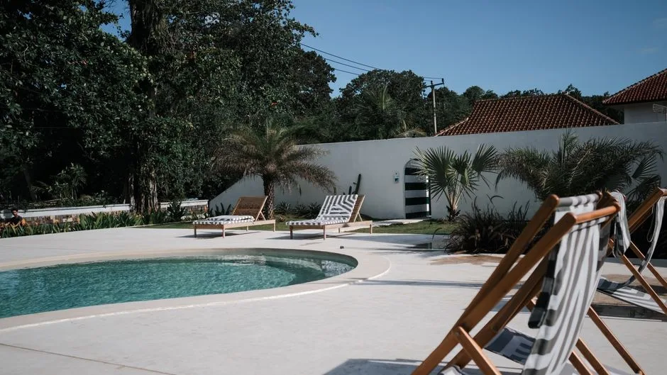 Relooking de jardin style resort