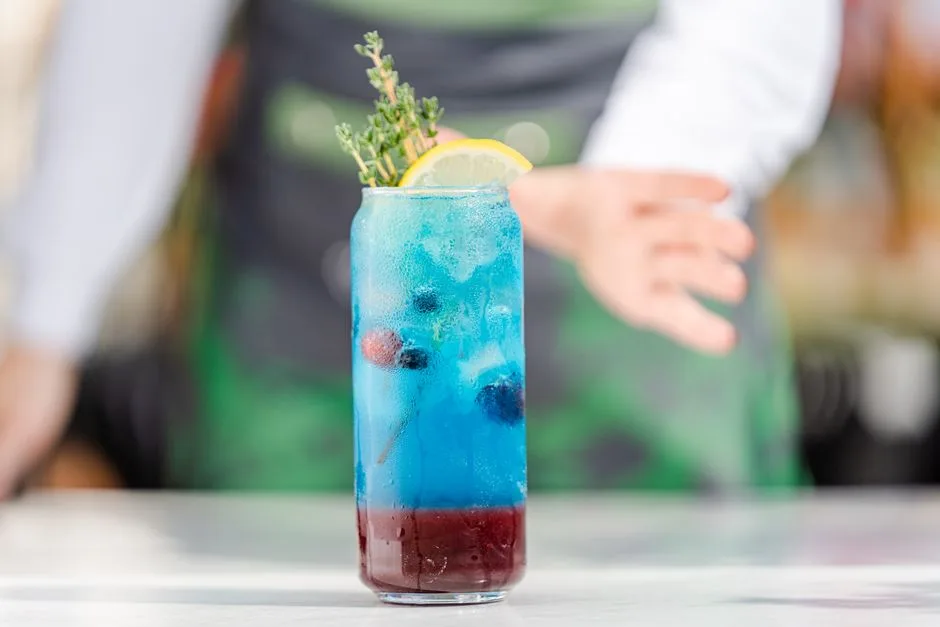 Bar à Mocktails Sans Alcool aux Ingrédients Frais