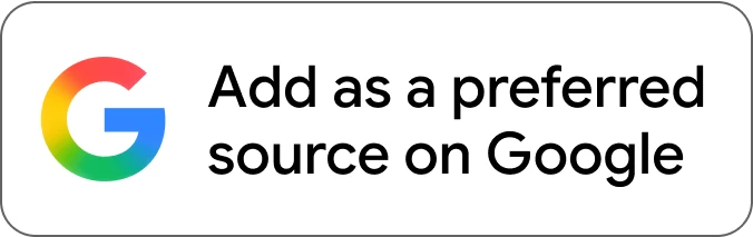 Google button to add Aiper as preferred source