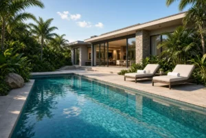 Heat pump and gas pool heater units compared side by side